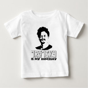 Leon Trotsky ist mein Homeboy Baby T-shirt