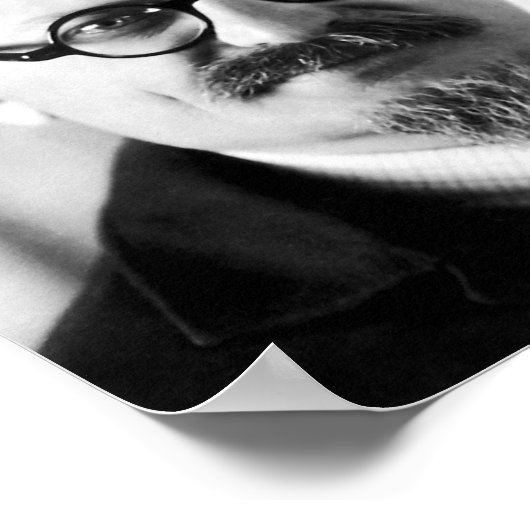 Leon Trotsky Portrait Poster (Ecke)