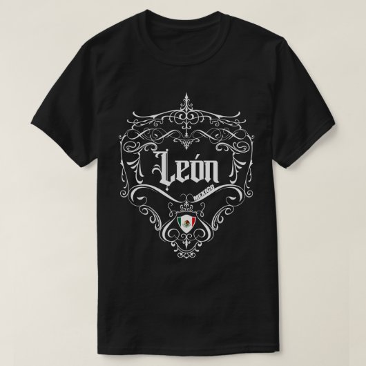 Leon Vintage-Design T-Shirt (Design vorne)