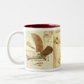 Leonado da Vinci Zeichnungen 1 Zweifarbige Tasse (Links)