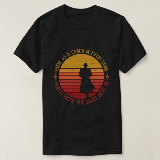 Leonard Cohen In allem gibt es ein Crack T-Shirt (Design vorne)