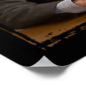 Leonard Cohen Portrait (2) Poster (Ecke)