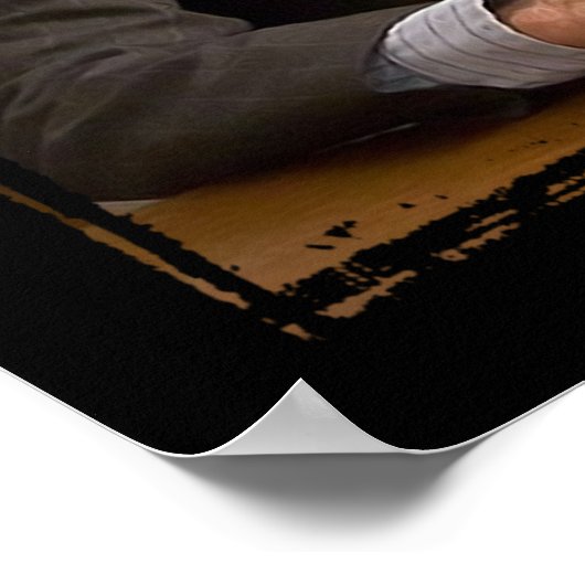 Leonard Cohen Portrait (2) Poster (Ecke)