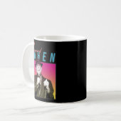 Leonard Cohen Retro 80er Style Kaffeetasse (Vorderseite Links)