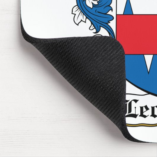 Leonard-Familienwappen Mousepad (Ecke)