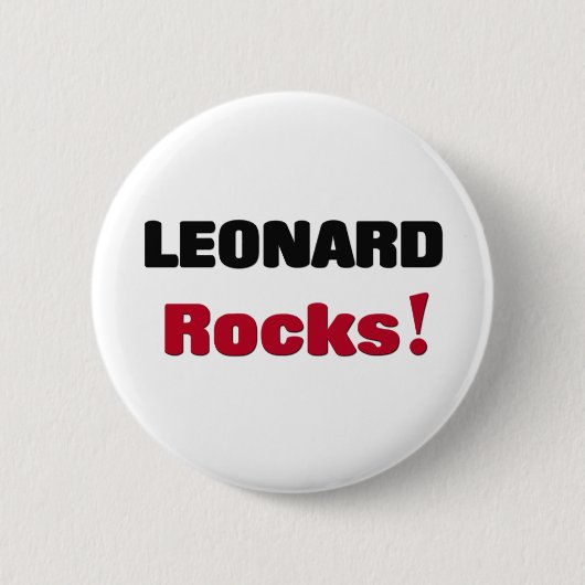 Leonard-Felsen Button (Vorderseite)