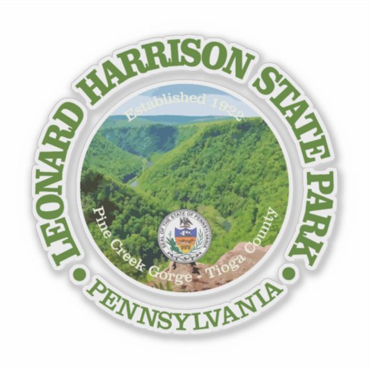 Leonard Harrison SP Aufkleber (Vorderseite)