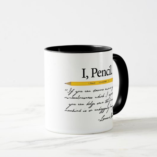 Leonard las Bleistift-Tasse Tasse (VorderseiteRechts)