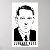 Leonard Read Poster (Vorne)