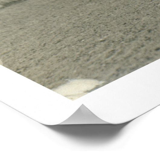 Leonard Stroud trickte beim Reiten. Poster (Ecke)