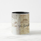LEONARDO auf Kunst Tasse (Zentrum)