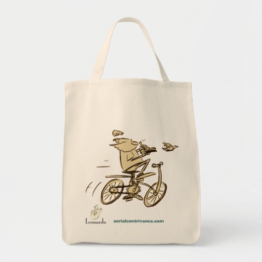 LEONARDO - Bio Lebensmittelgeschäft-Tasche Tragetasche (Vorne)