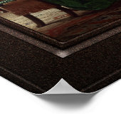 Leonardo da Cutro und Ruy Lopez spielen Schach Poster (Ecke)