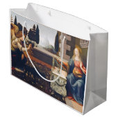 Leonardo da Vinci, 1472-1473 Große Geschenktüte (Rückseite Schrägansicht)