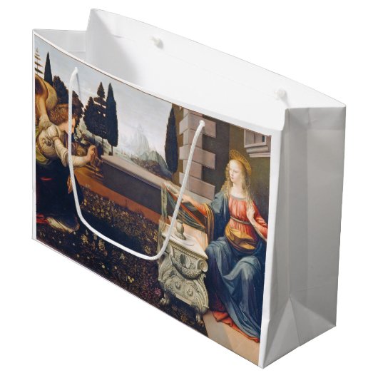 Leonardo da Vinci, 1472-1473 Große Geschenktüte (Vorderseite Schrägansicht)