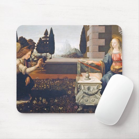 Leonardo da Vinci, 1472-1473 Mousepad (Mit Mouse)