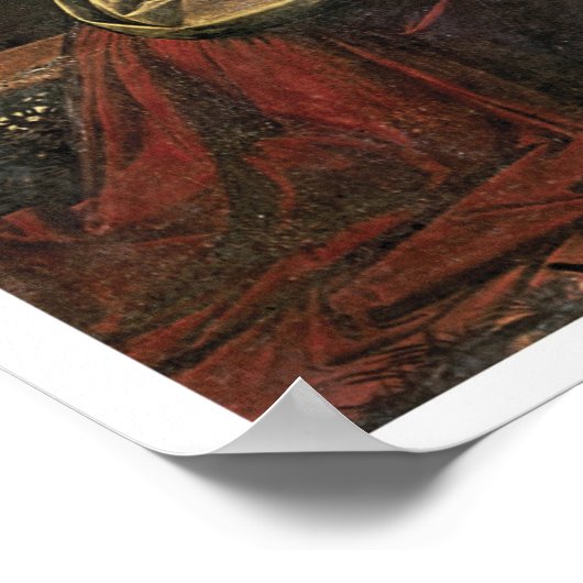 Leonardo da Vinci, 1473 Poster (Ecke)