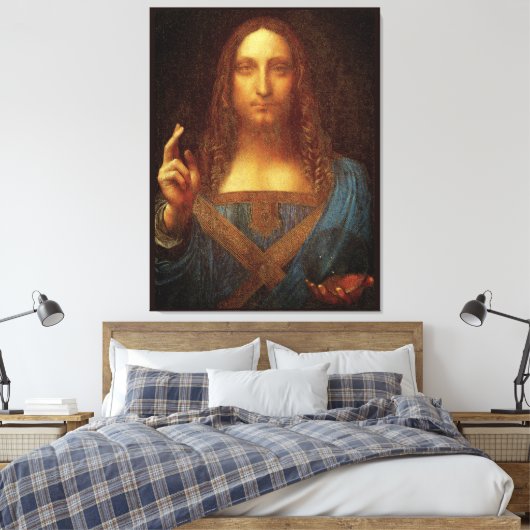 Leonardo da Vinci 1500 Leinwanddruck (Insitu (Schlafzimmer))