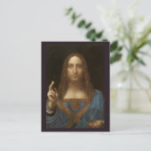 Leonardo da Vinci 1500 Postkarte (Stehend Vorderseite)