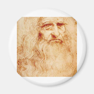 Leonardo da Vinci, behauptetes Selbstporträt Magnet
