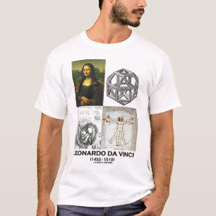 Leonardo da Vinci-Collage (Sammlung Arbeiten) T-Shirt