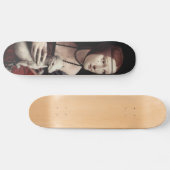 Leonardo da Vinci - Dame mit einem Ermine Skateboard (Horizontal)