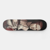 Leonardo da Vinci - Dame mit einem Ermine Skateboard (Horizontal)