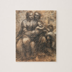 Leonardo da Vinci Der Leonardo-Karton Fine Art Puzzle