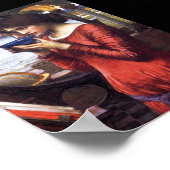 LEONARDO DA VINCI "DESTINY" HÜBSCHE FRAU POSTER (Ecke)