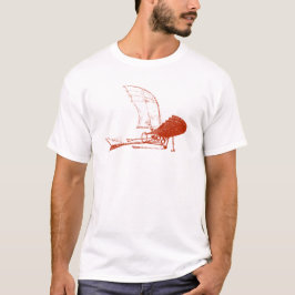 Leonardo da Vinci Flugzeug-Flyer-T - Shirt