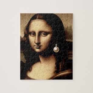 Leonardo Da Vinci Funny Mona Lisa Puzzle