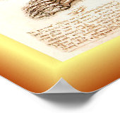 Leonardo da Vinci ~ Fußanatomie ~ Poster (Ecke)