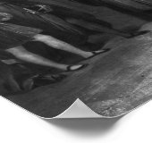 Leonardo da Vinci Gemälde der Gioconda Poster (Ecke)