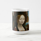 Leonardo-da-Vinci-Gemälde von Ginevra de' Benci Kaffeetasse (Mittel)