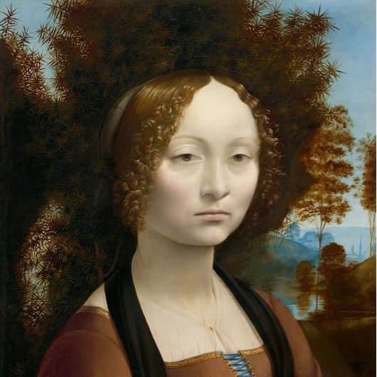 Leonardo-da-Vinci-Gemälde von Ginevra de' Benci Kaffeetasse