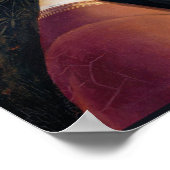 Leonardo da Vinci - Ginevra de' Benci, Poster (Ecke)