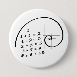 Leonardo da Vinci. Goldenes Verhältnis. De gulden Button