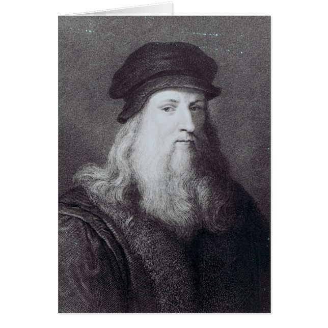 Leonardo da Vinci, graviert durch RAPHAEL (Vorne)