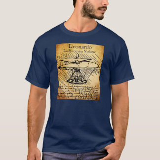 Leonardo da Vinci-Hubschrauber T-Shirt