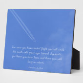 Leonardo Da Vinci inspirierendes Flugangebot Fotoplatte (Seite)