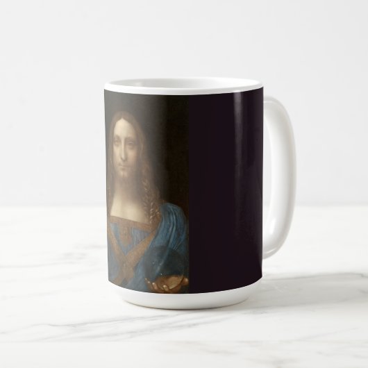 Leonardo da Vinci Kaffeetasse (VorderseiteRechts)