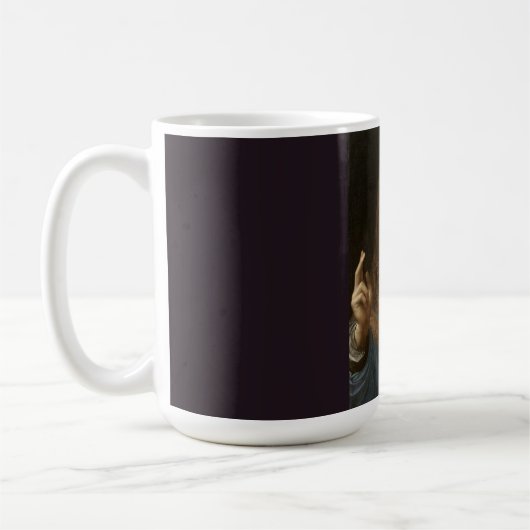 Leonardo da Vinci Kaffeetasse (Links)