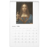 Leonardo da Vinci Kalender (Jan 2026)