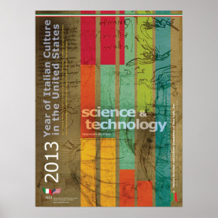 Leonardo da Vinci-Kodex-Flug des Vogel-Plakats Poster