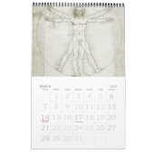 Leonardo da Vinci Kunsthandwerk Kalender (Mär 2027)