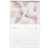 Leonardo da Vinci Kunsthandwerk Kalender (Jan 2027)