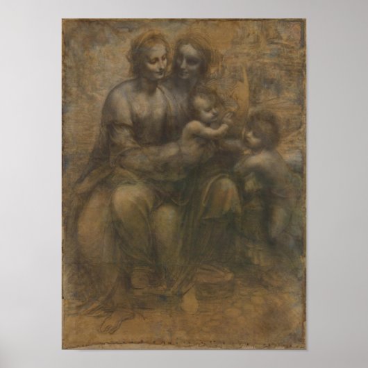 Leonardo da Vinci Kunstposter Poster (Vorne)