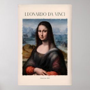 Leonardo da Vinci Kunstprint - Mona Lisa503 Ikonis Poster