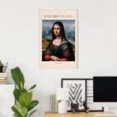 Leonardo da Vinci Kunstprint - Mona Lisa503 Ikonis Poster (Heimbüro)