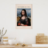 Leonardo da Vinci Kunstprint - Mona Lisa503 Ikonis Poster (Küche)